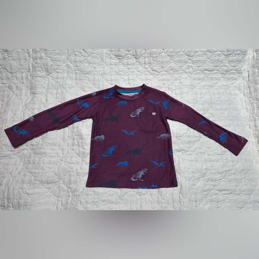 Boy’s Size 5 Sovereign Code Long Sleeve Dinosaur Shirt